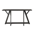 Jamison Console Table in Dark Brown - Addison West