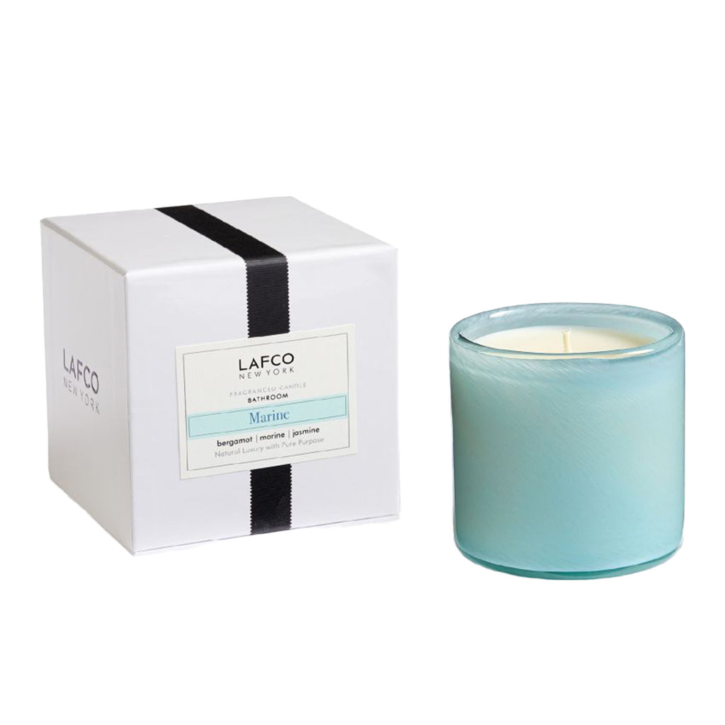 Lafco marine signature candle on a white background