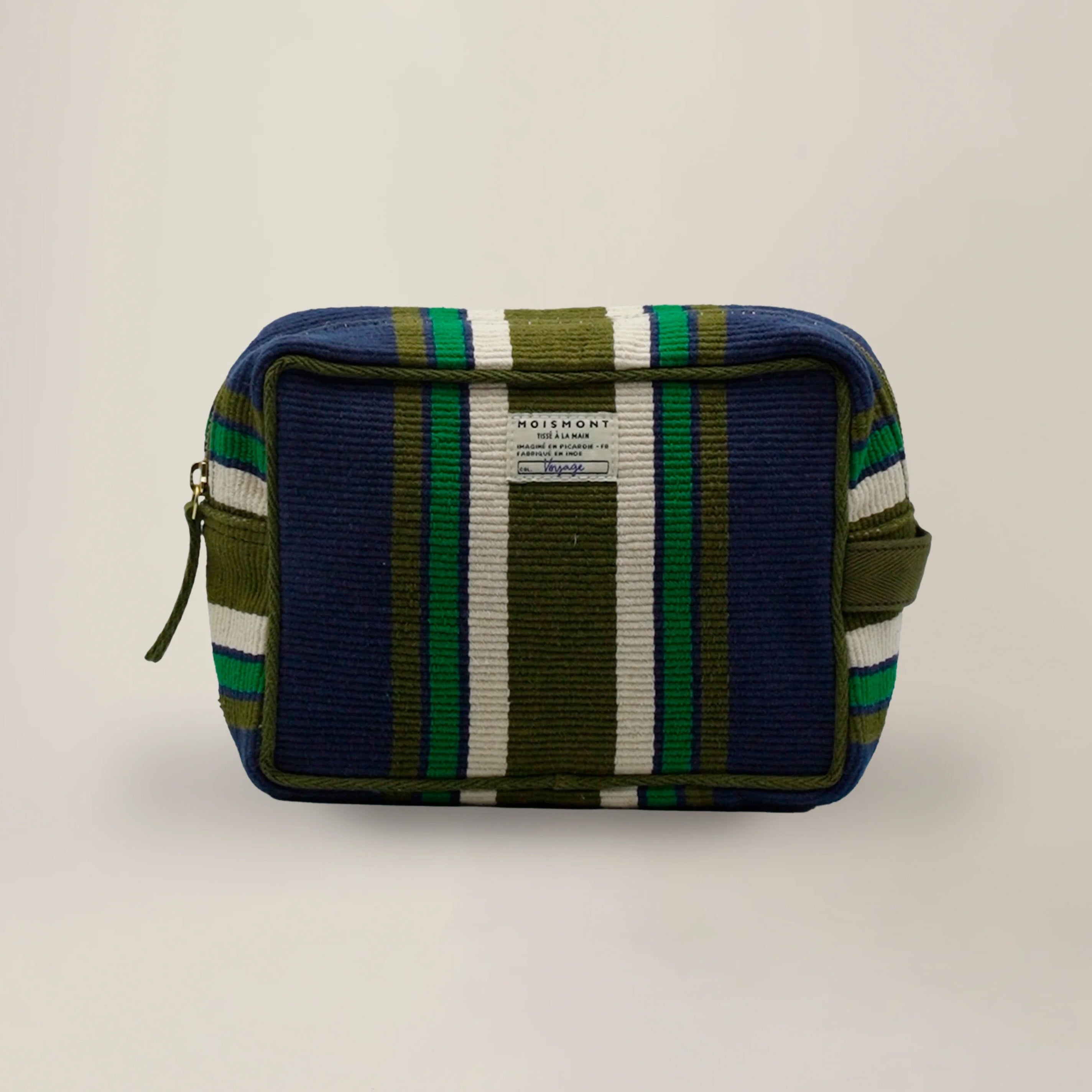 Large Pouch N°43 in Bari Amazon on a beige background at Addison West