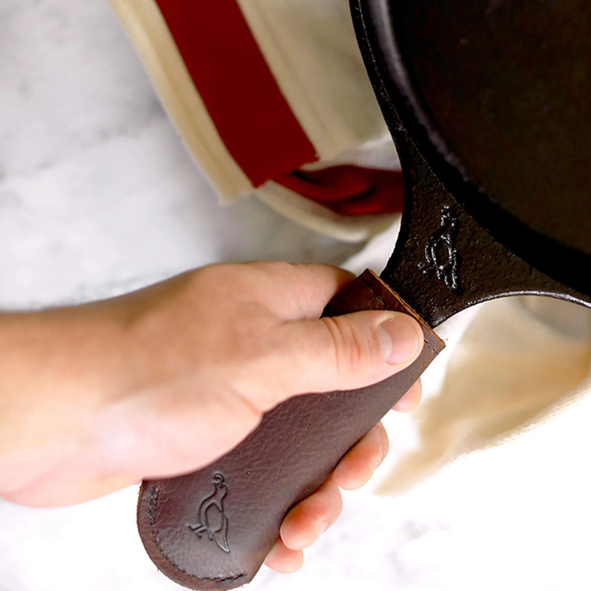 Smithey Leather Skillet Sleeve - Addison West