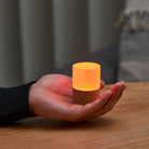 Lemelia Light in White Ash on a persons hands at Addison West