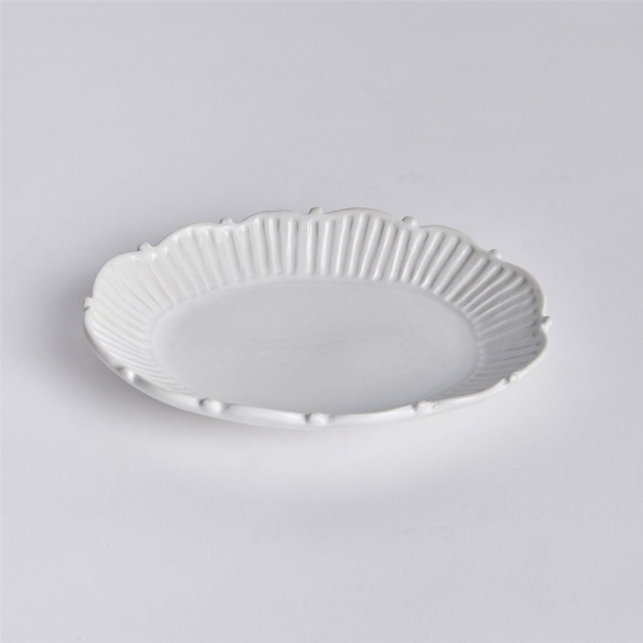 Mabel Scallop Oval Tray - Addison West
