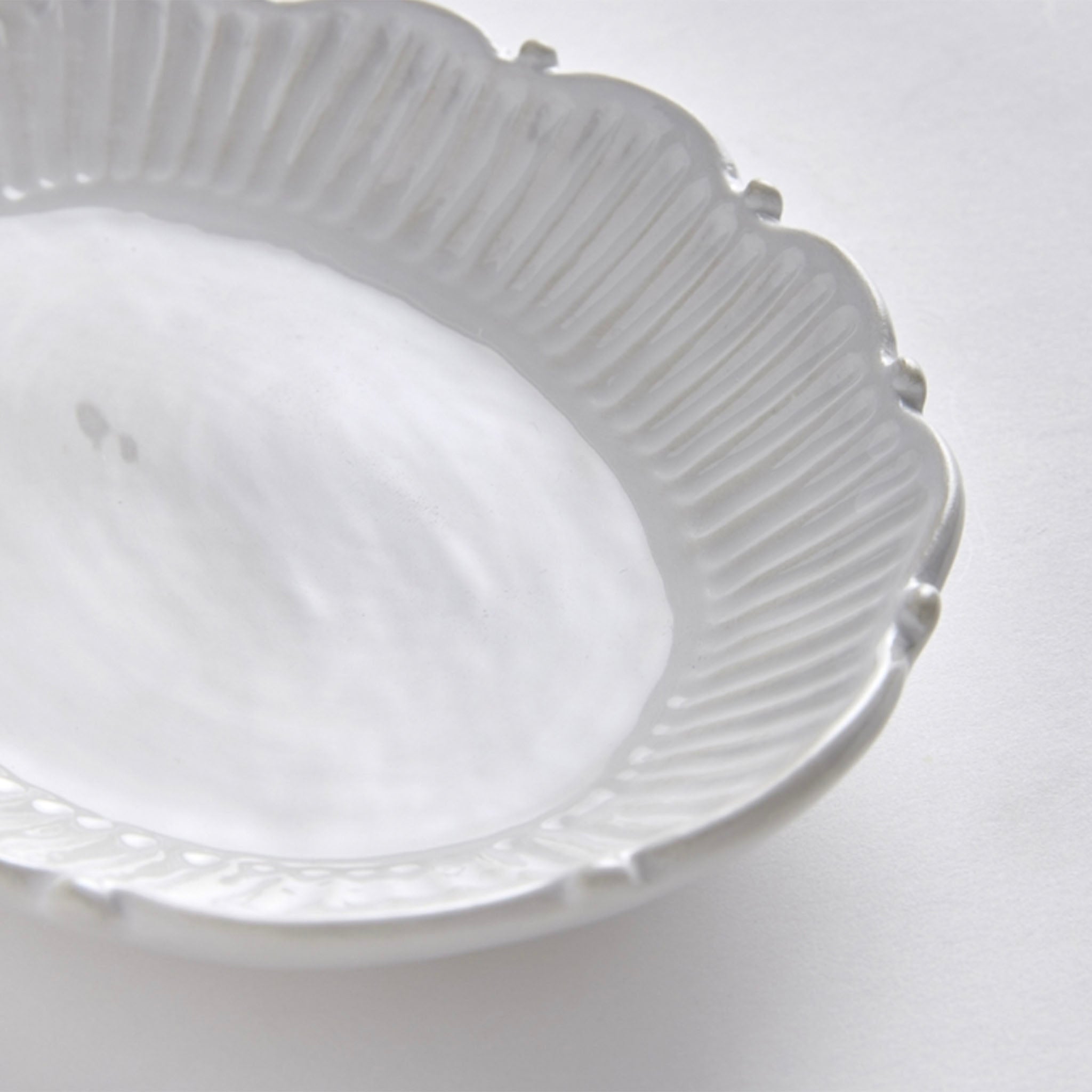 Mabel Scallop Oval Tray - Addison West