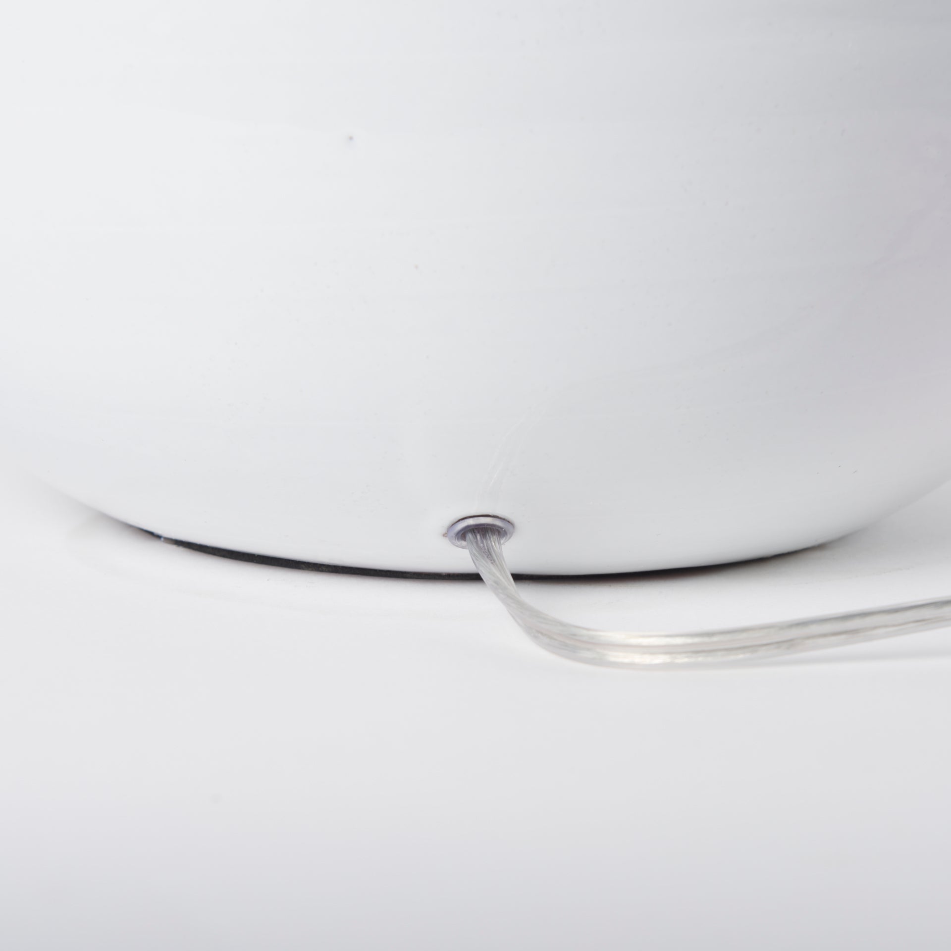 Mandalay Ceramic Table Lamp in White - Addison West