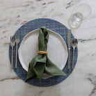 Chilewich Mini Basketweave Round Placemat - Addison West
