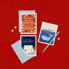 More Than Coffee Greeting Card - Addison West