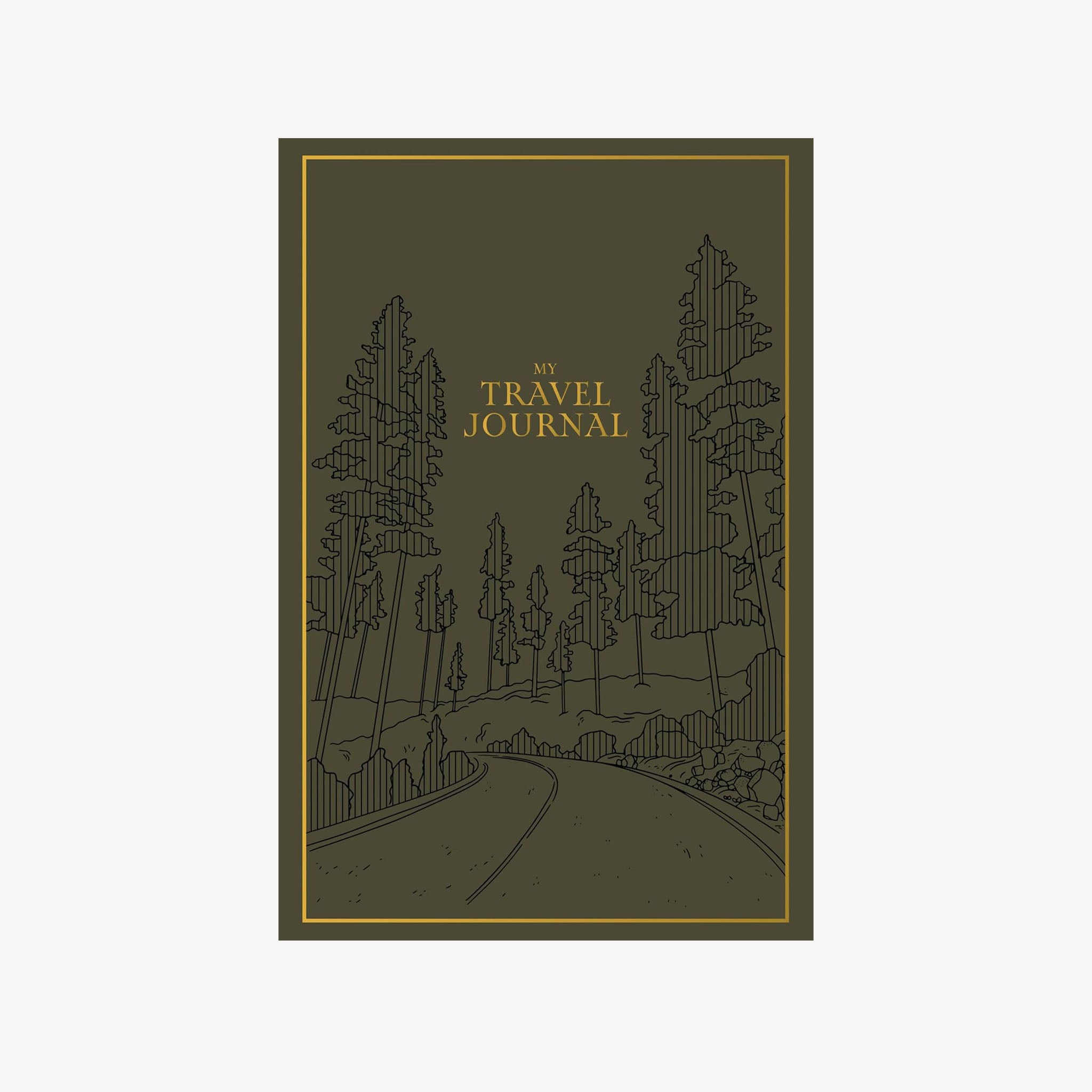 Front cover of 'My Travel Journal' by Korie Herold on a white background
