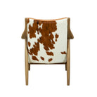 Back of Open Range Low Slung Chair on a white background at Addison West