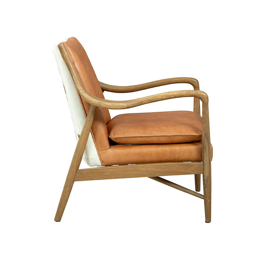 Open Range Low Slung Chair on a white background at Addison West