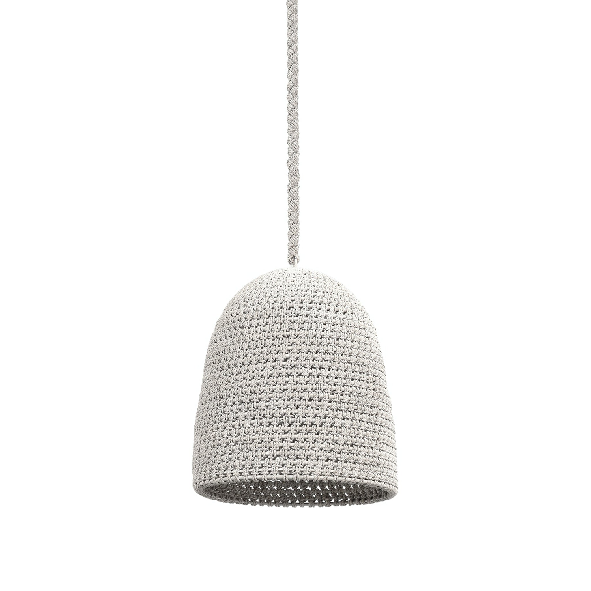 Palecek Green Oaks Pendant in White Sand - Addison West