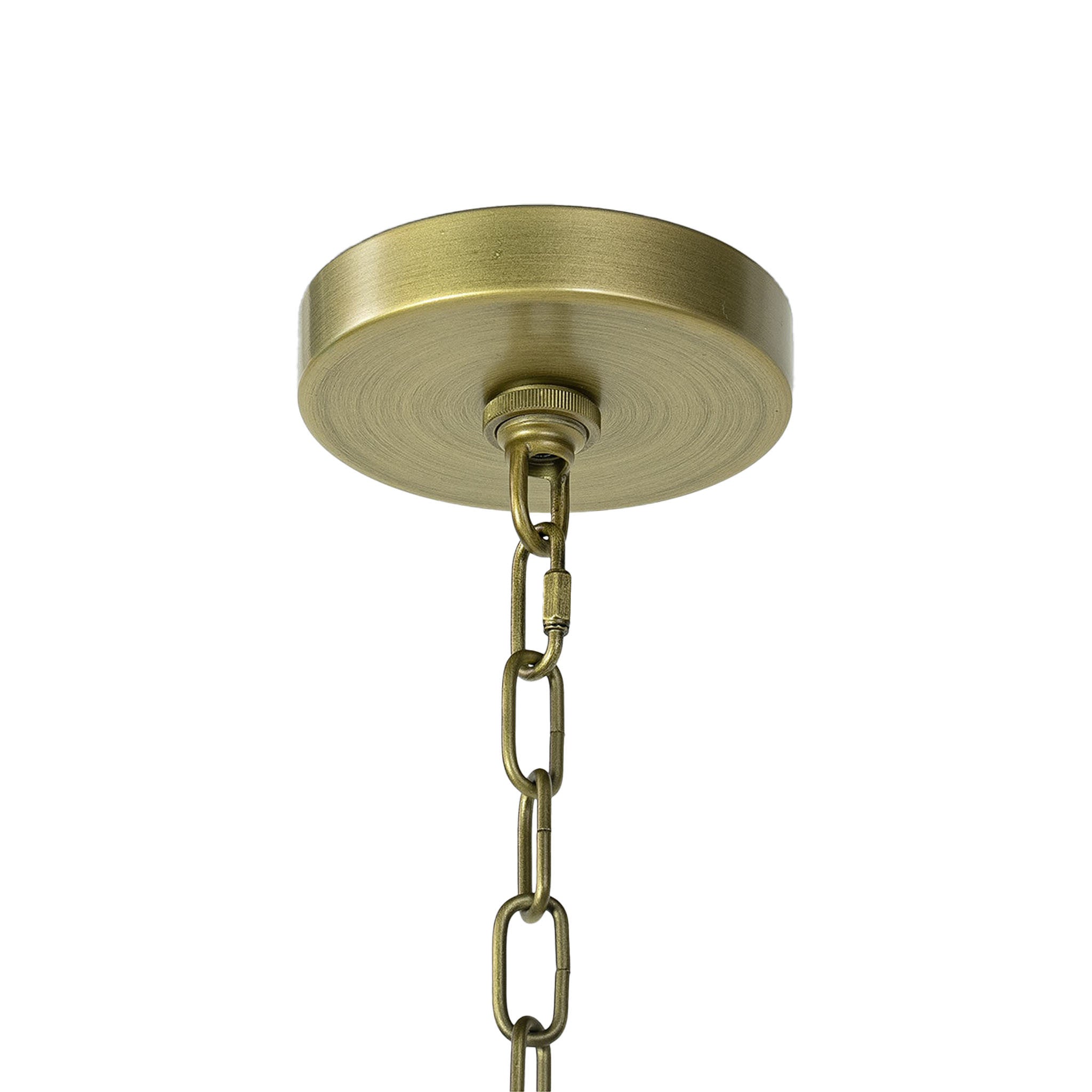 Palecek Westerly Outdoor 42" Chandelier, Natural on white background at the Addison West.