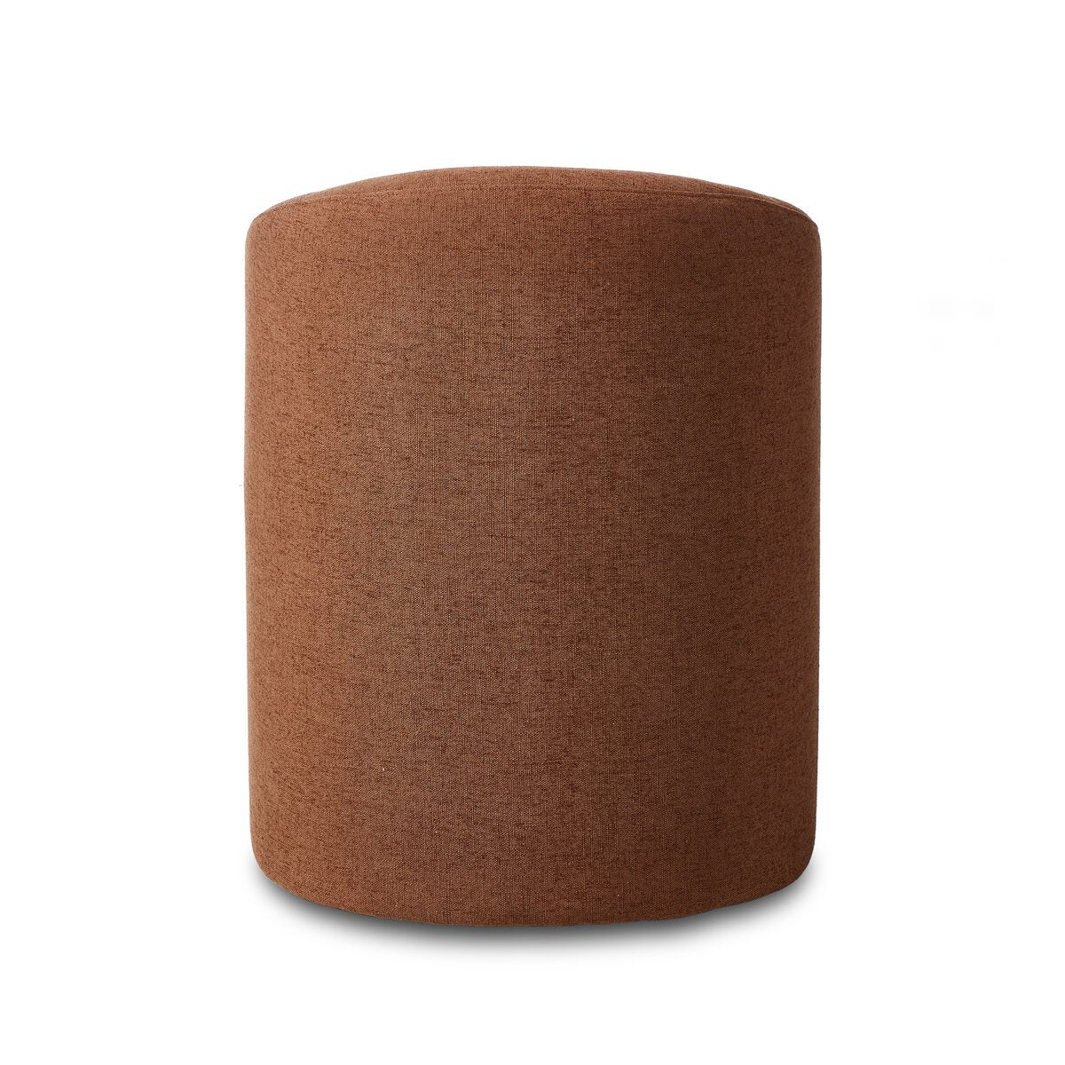 Back of Rhett Dining Chair in Bartin Rust on a white background at Addison West