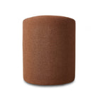 Back of Rhett Dining Chair in Bartin Rust on a white background at Addison West