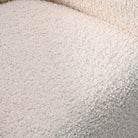 Close up of Rhett Dining Chair in Harben Ivory on a white background at Addison West