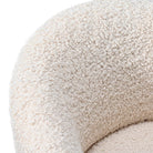 Close up of Rhett Dining Chair in Harben Ivory on a white background at Addison West