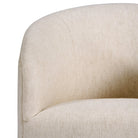 Close up of Rhett Dining Chair in Newcastle Natural on a white background at Addison West