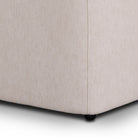 Close up of Rhett Dining Chair in Newcastle Natural on a white background at Addison West