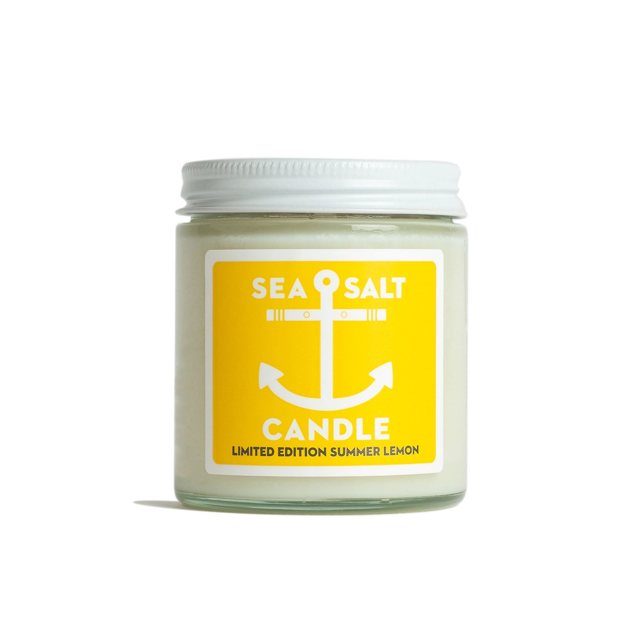 Kalastyle Sea Salt Summer Lemon Cutie Candle on a white background