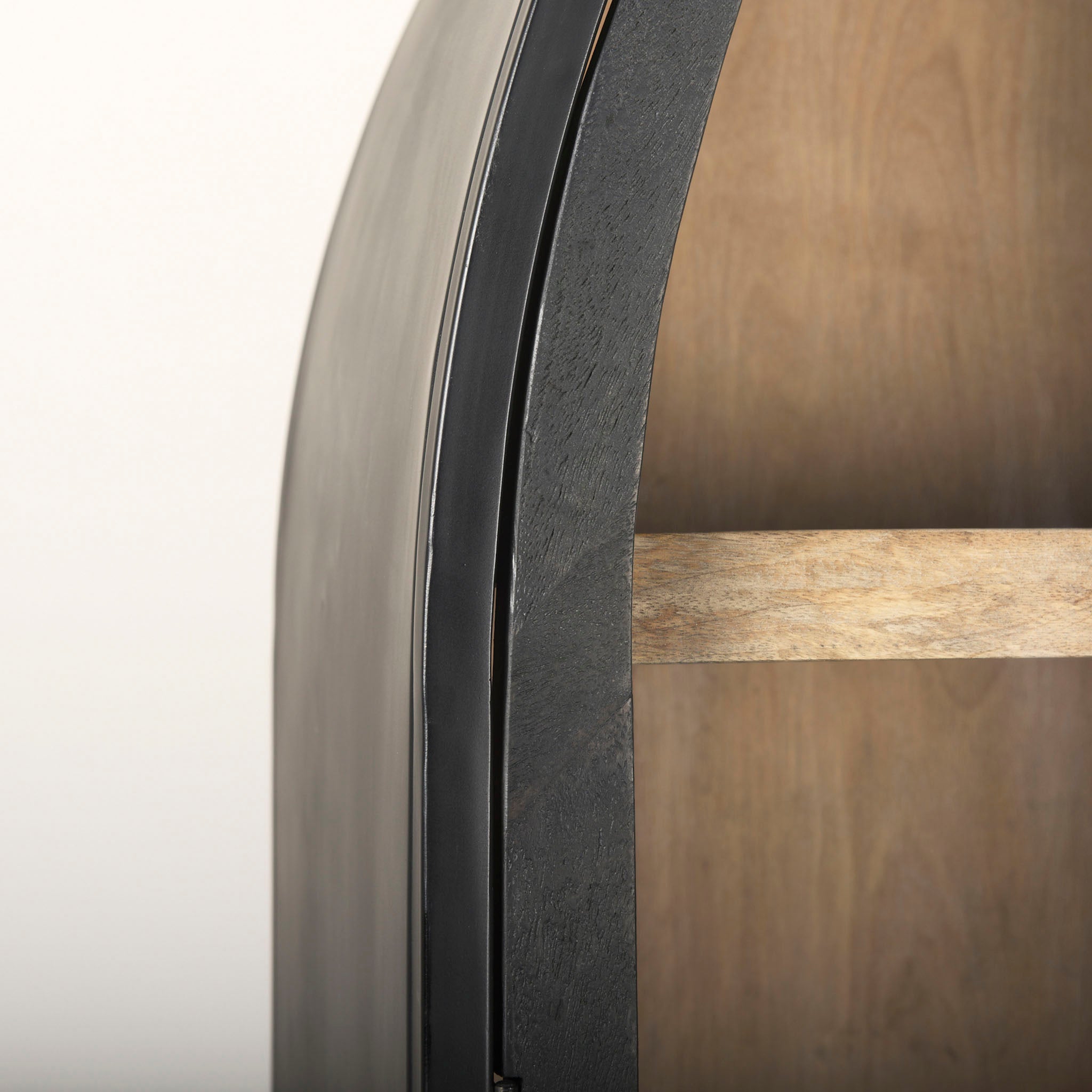 Sawyer Arched Top Curio Cabinet - Addison West