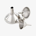 Stainless Funnel Set on a white background