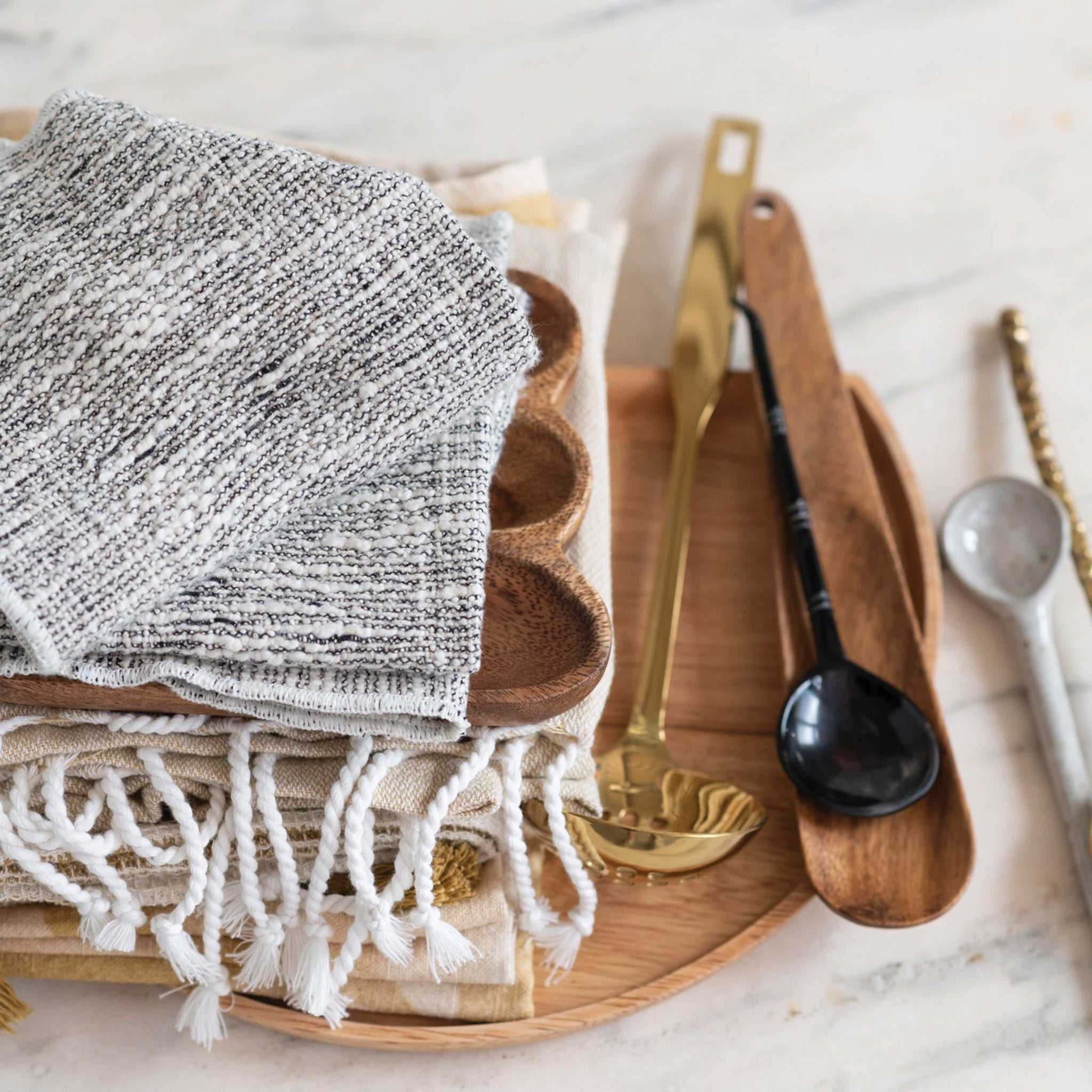 Brassy Stainless Ladle - Addison West