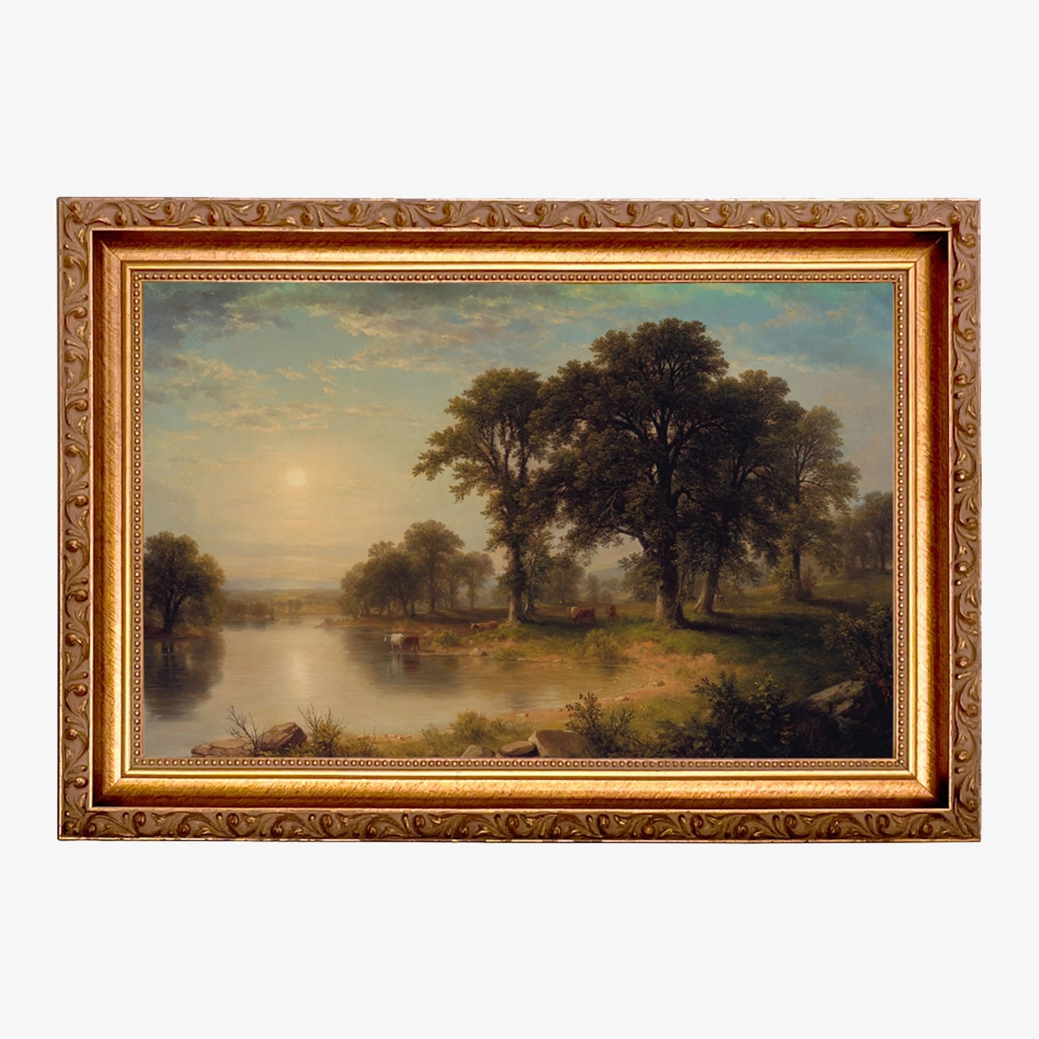 Summer Afternoon By Asher Durand Painting Print On Canvas - Addison West