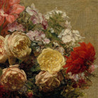 Summer Flowers Framed Oil Painting - Addison West