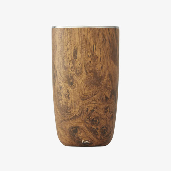 S'well Insulated Teakwood Wine Chiller on a white background