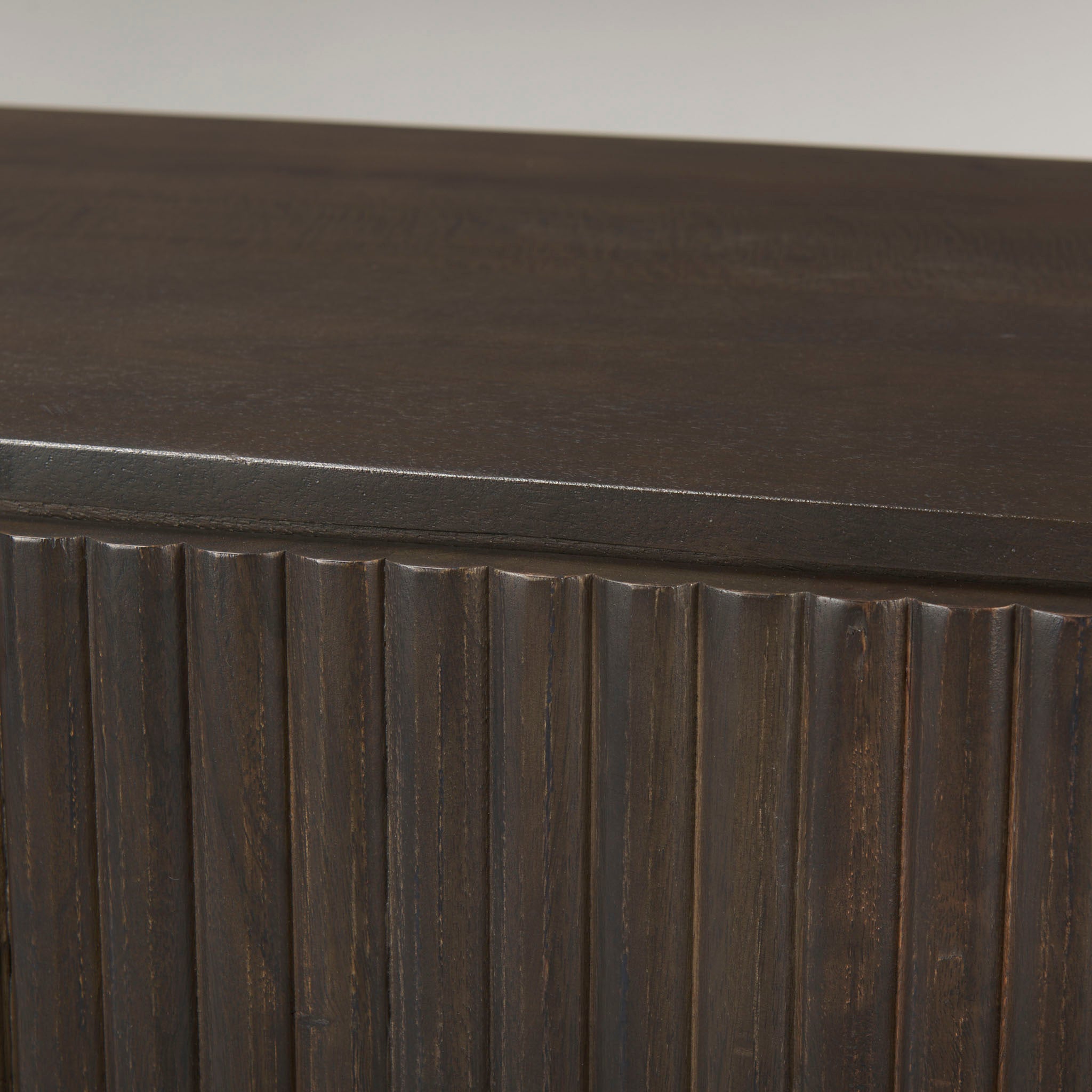 Talia Reeded Sideboard in Mocha - Addison West