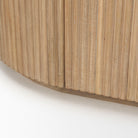 Talia Reeded Sideboard in Natural - Addison West