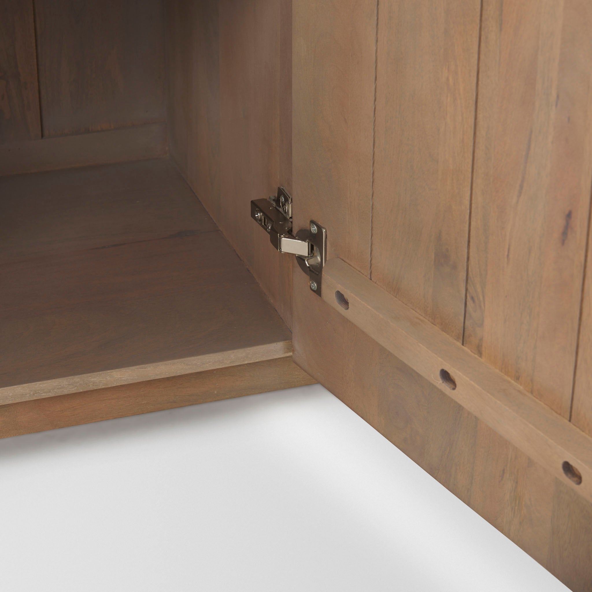 Talia Reeded Sideboard in Natural - Addison West