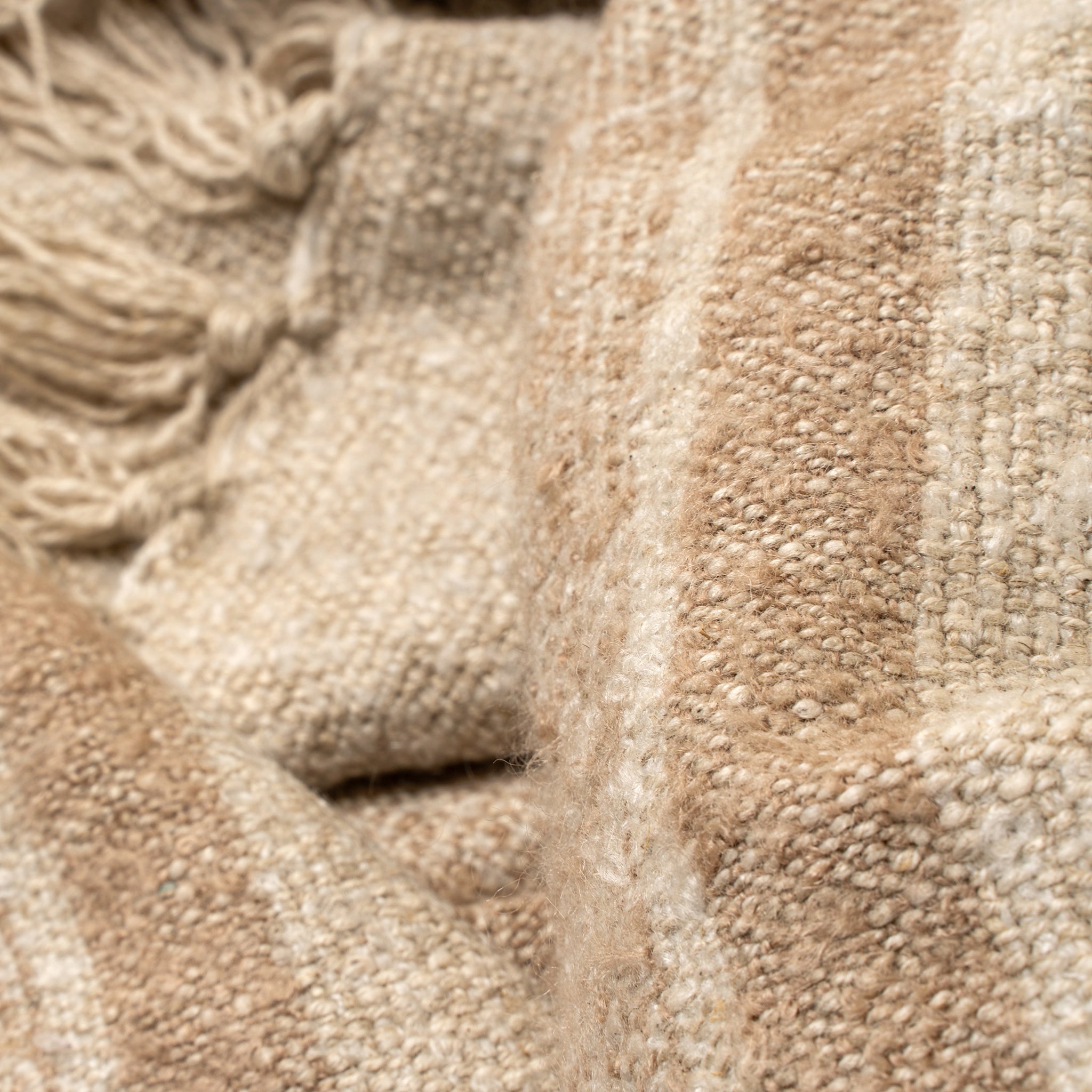 Tulum Striped Throw in Clay at Addison West