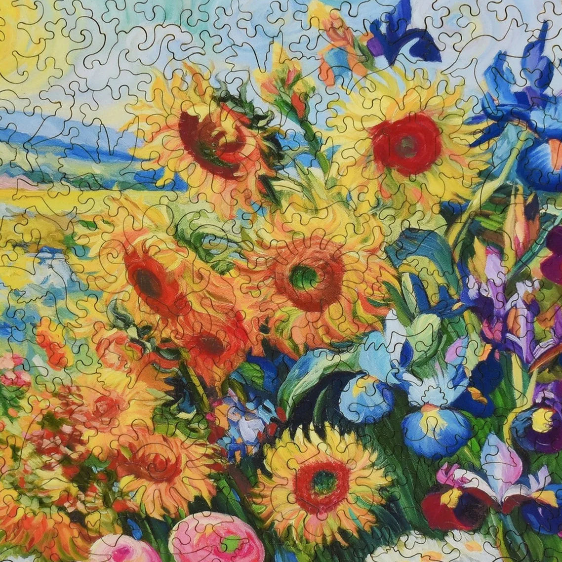 Liberty Puzzle Van Gogh's Garden on a white background at Addison West
