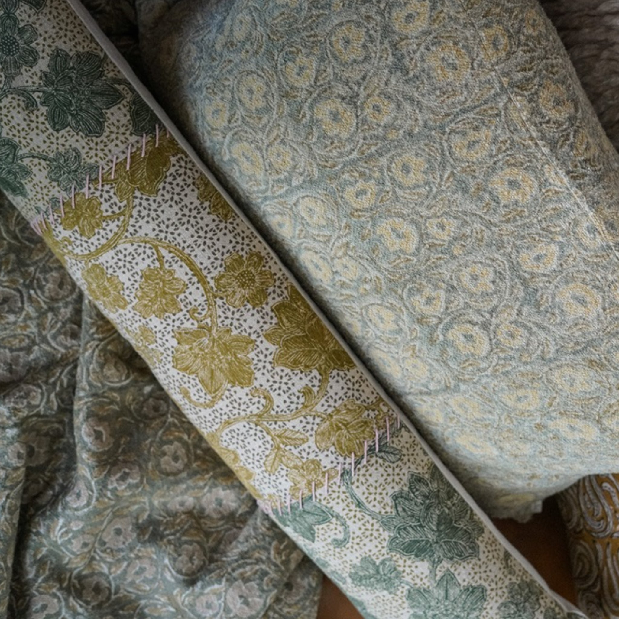 Vining Mini Polyfilled Lumbar with other pillows at Addison West