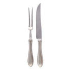 Classic Pewter Carving Set on a white background