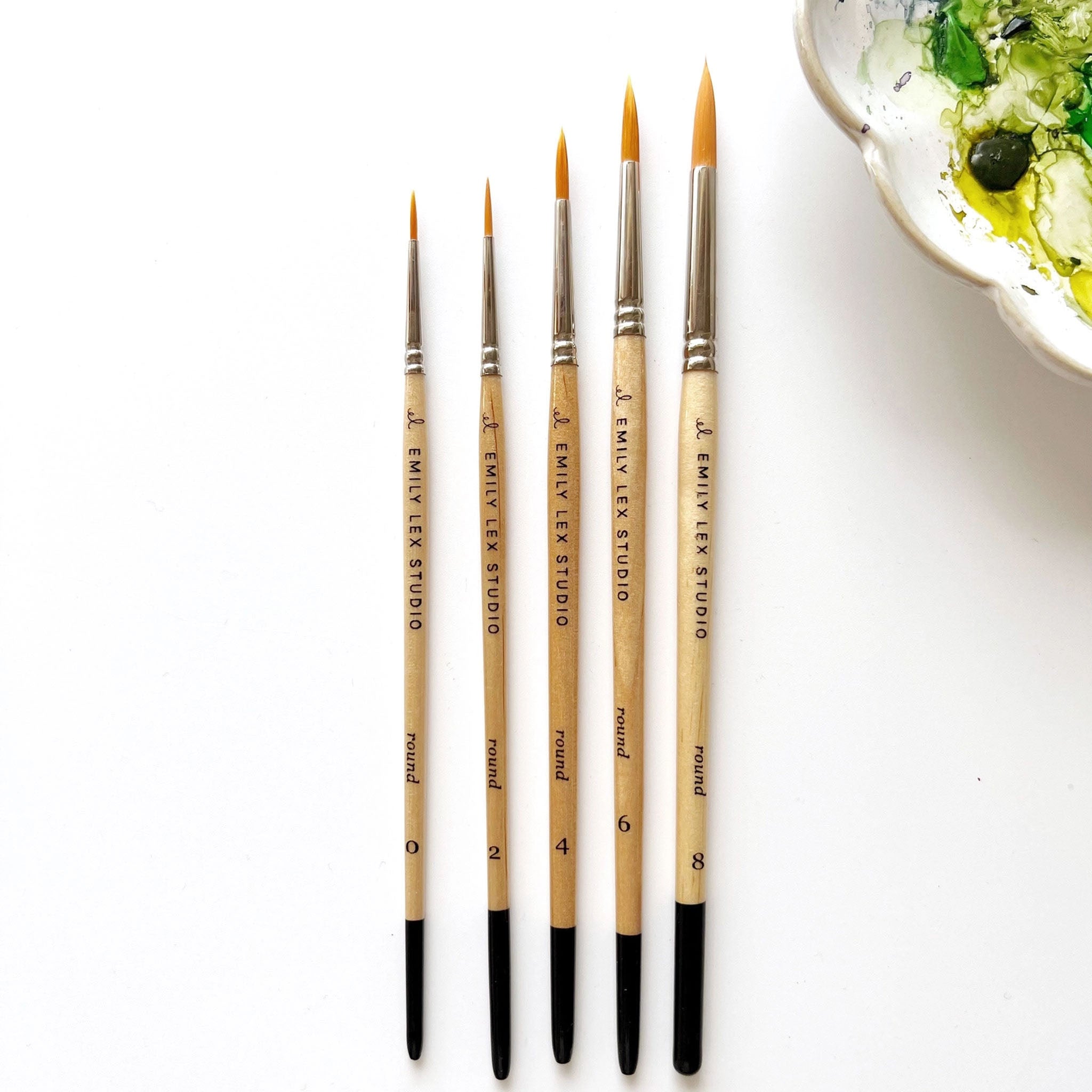 Watercolor Paintbrush Set - Addison West
