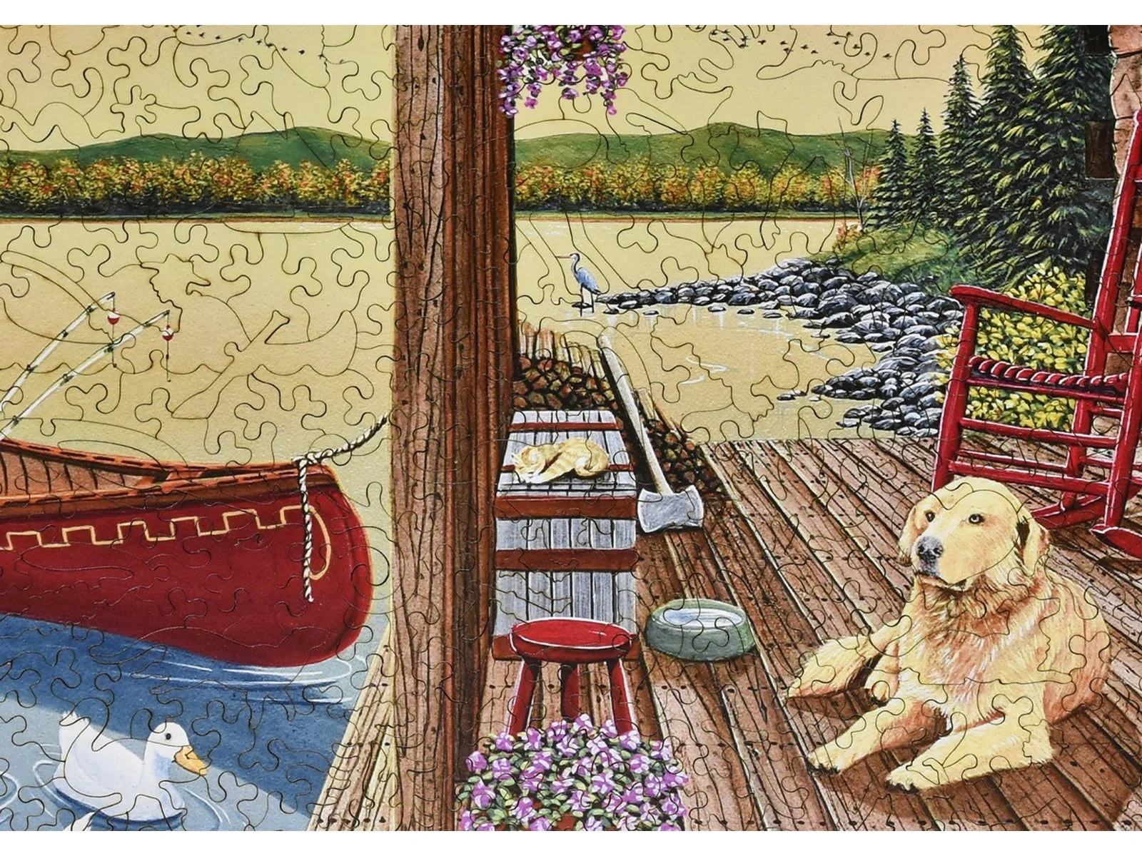 Liberty Puzzle Welcome to the Cabin at Addison West