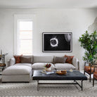 Four Hands Westwood 3-Piece Sectional With Ottoman in Bennett Moon - Addison West