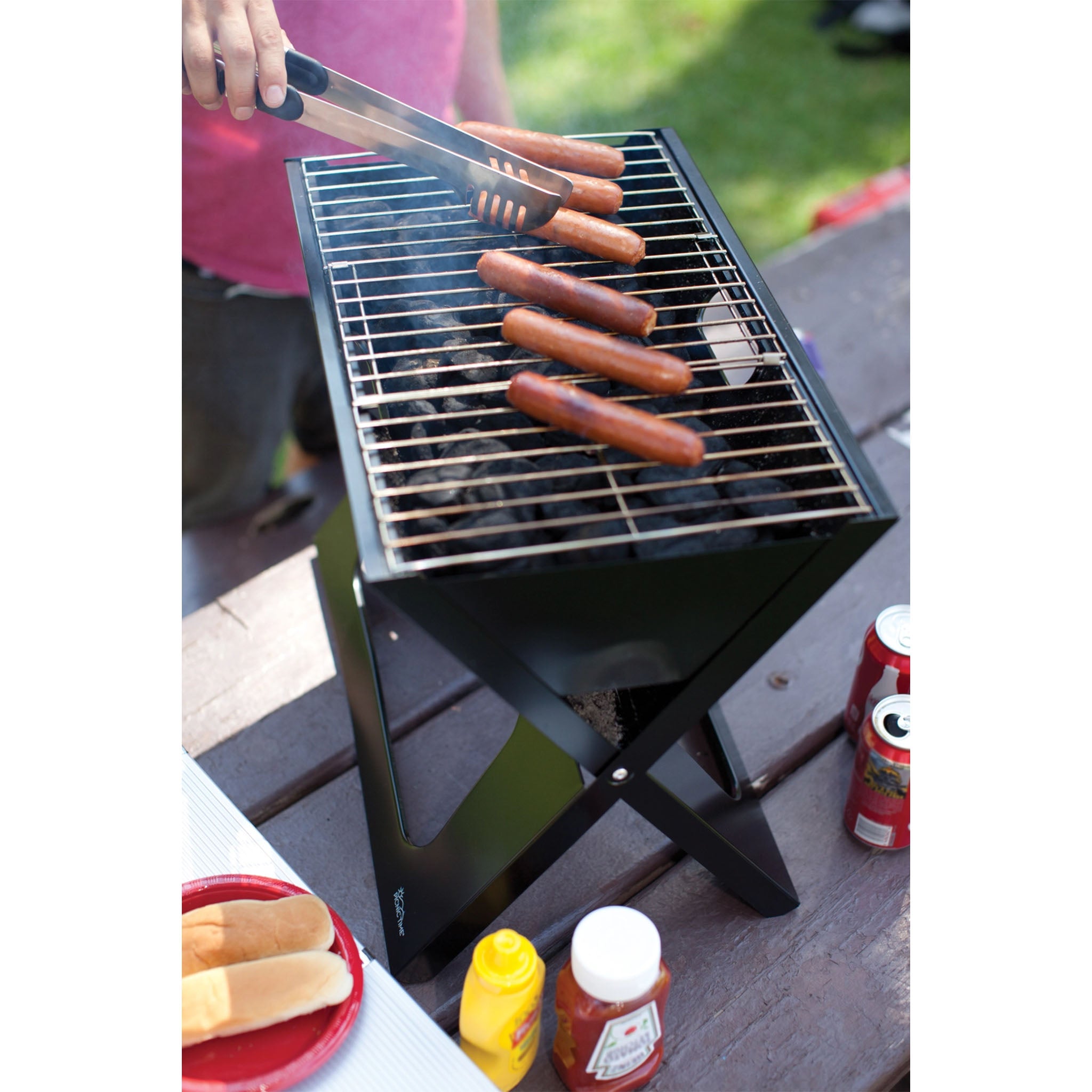 X-Grill Portable Charcoal Bbq Grill - Addison West