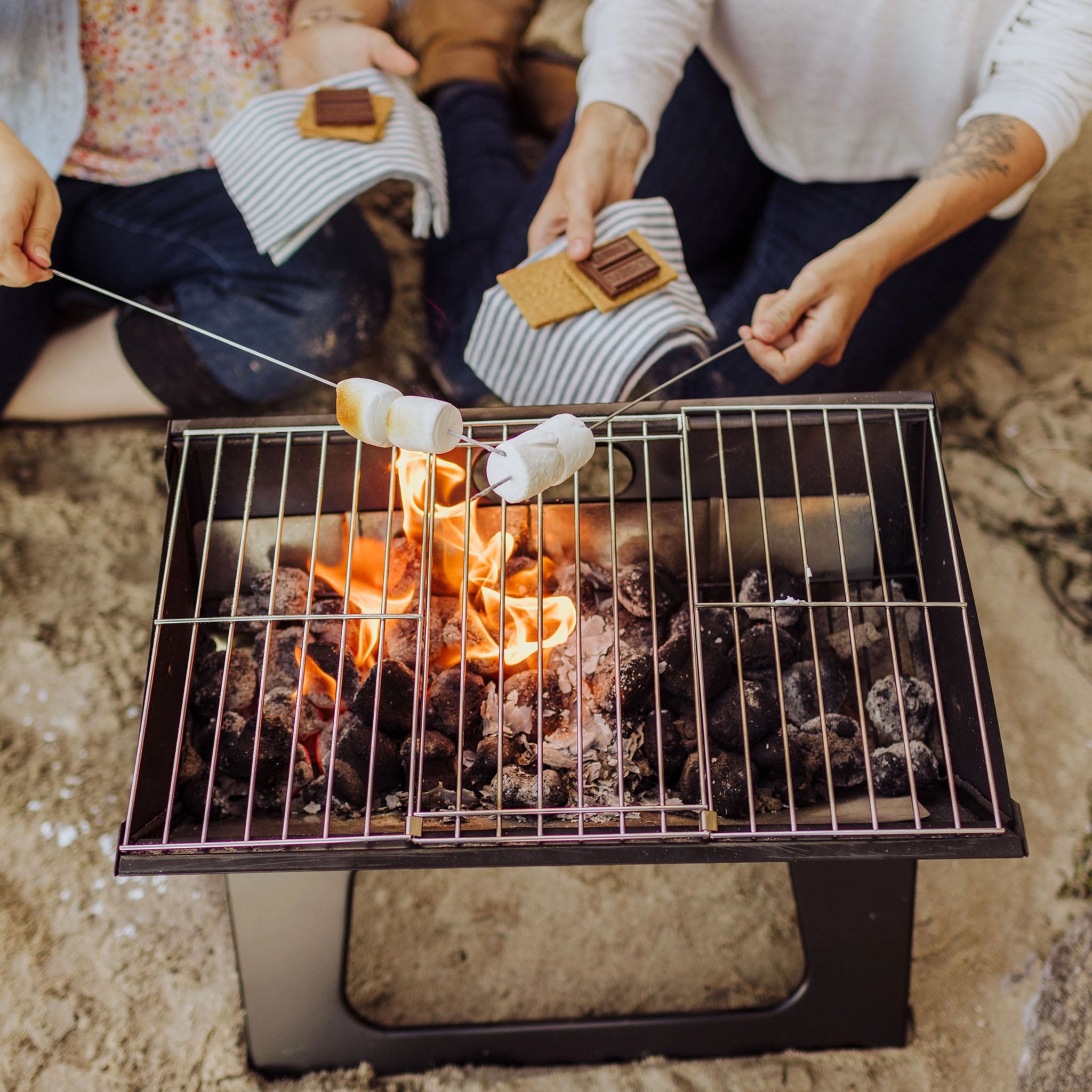 X-Grill Portable Charcoal Bbq Grill - Addison West