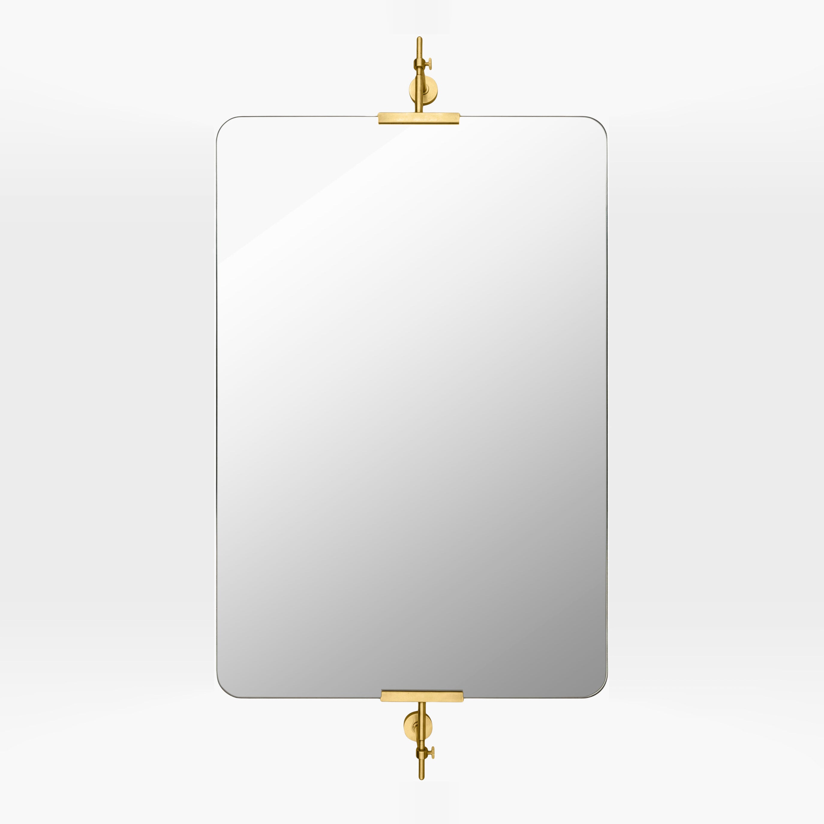 Anastasya Accent Mirror on a white background at Addison West