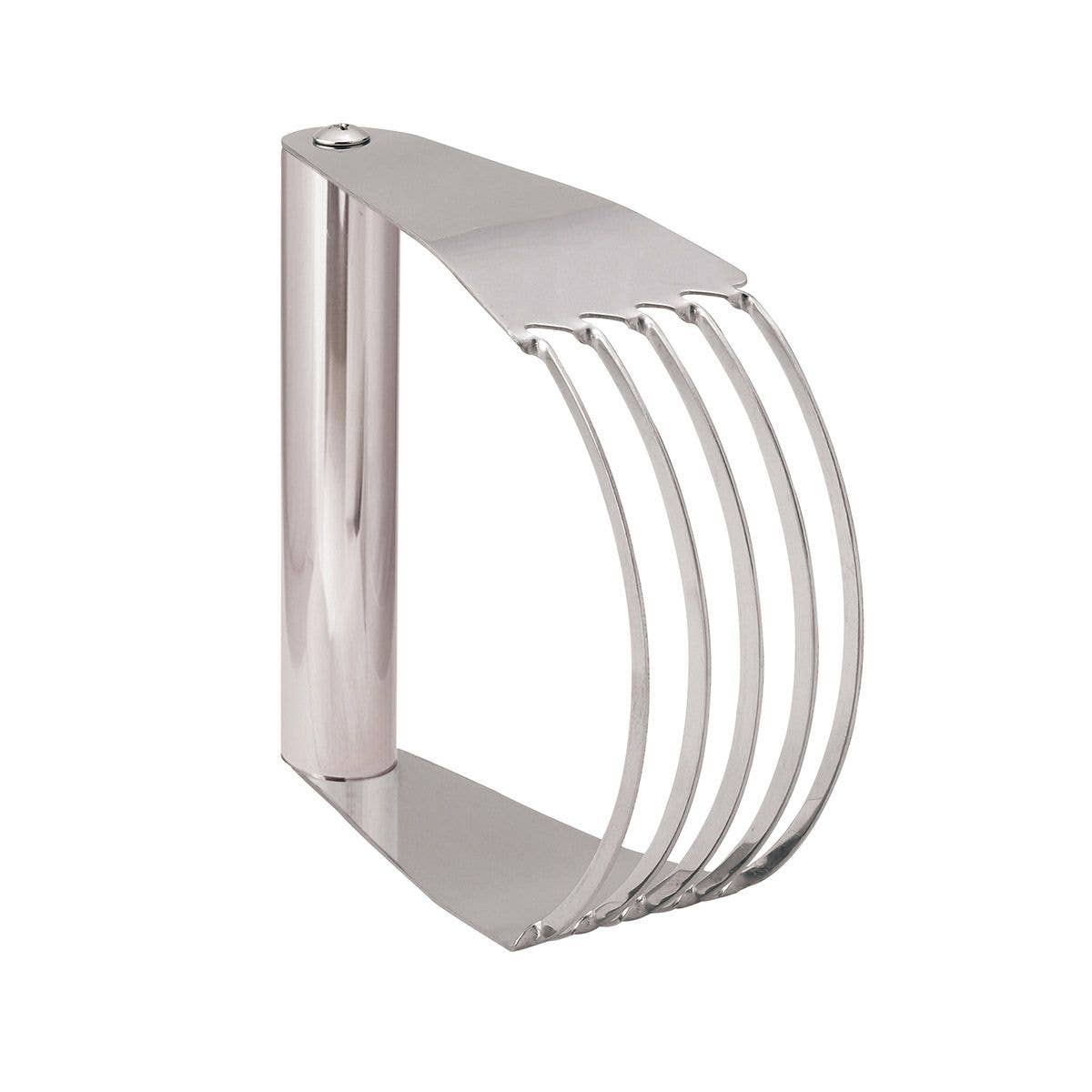 Stainless steel Pastry Blender on a white background at Addison West