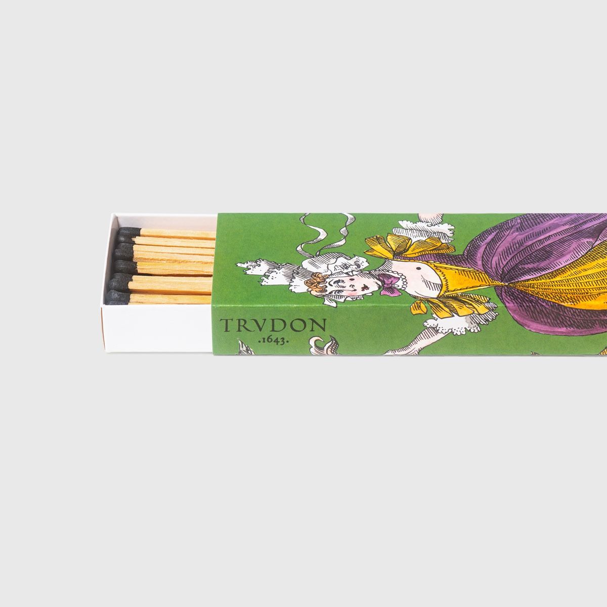 Trudon Scented Matches Ernesto Dukes & Duchesses on a white background at Addison West