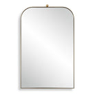 Caswell Arch Accent Mirror on a white background at Addison West