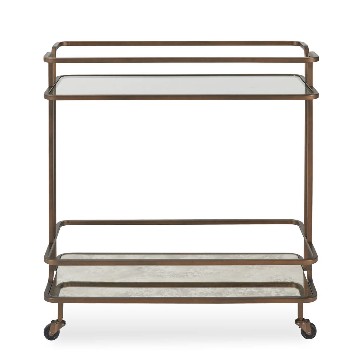 Errol Bar Cart on a white background at Addison West