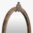 Close up of Aden Accent Mirror on a white background at Addison West