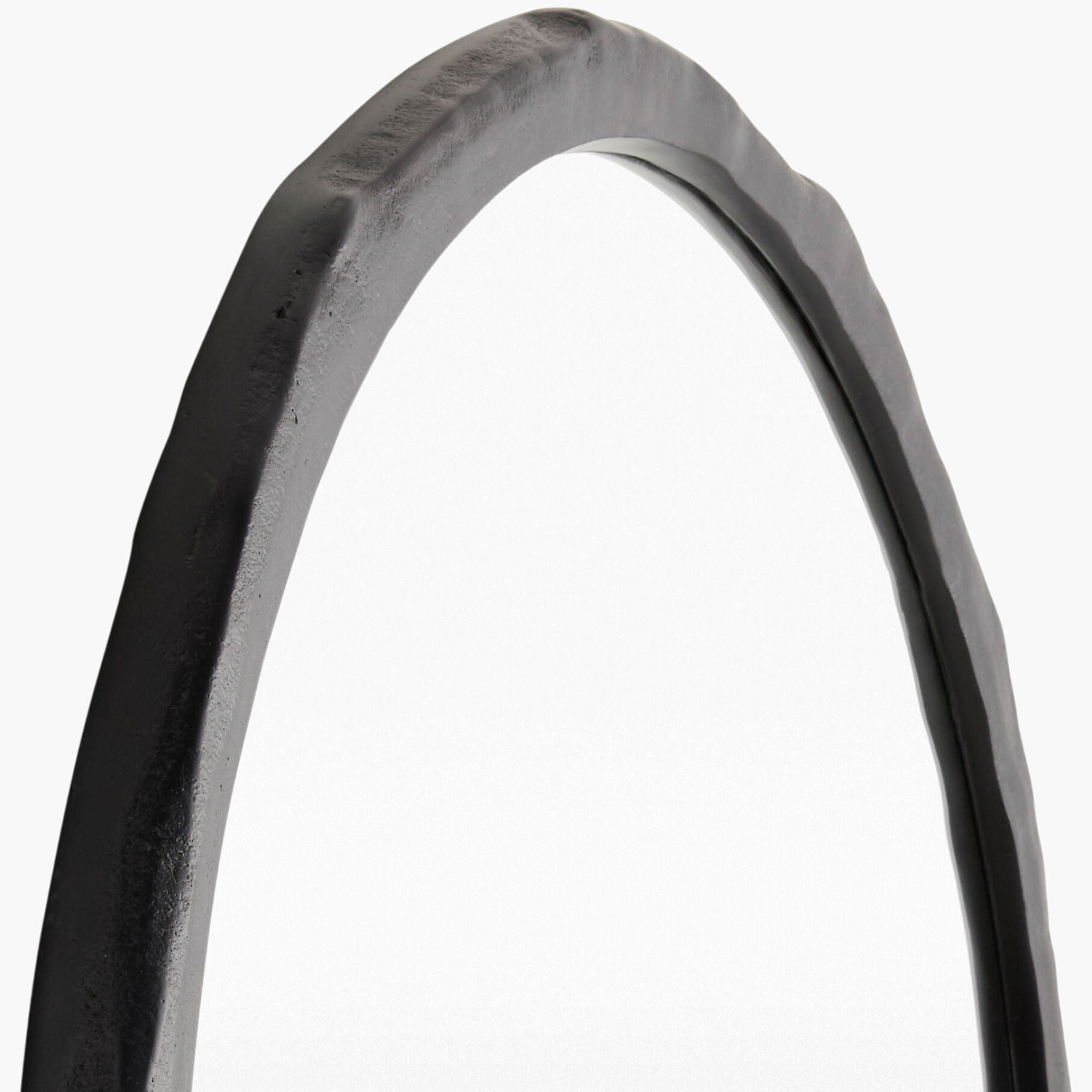 Close up of Arenas Accent Mirror on a white background at Addison West