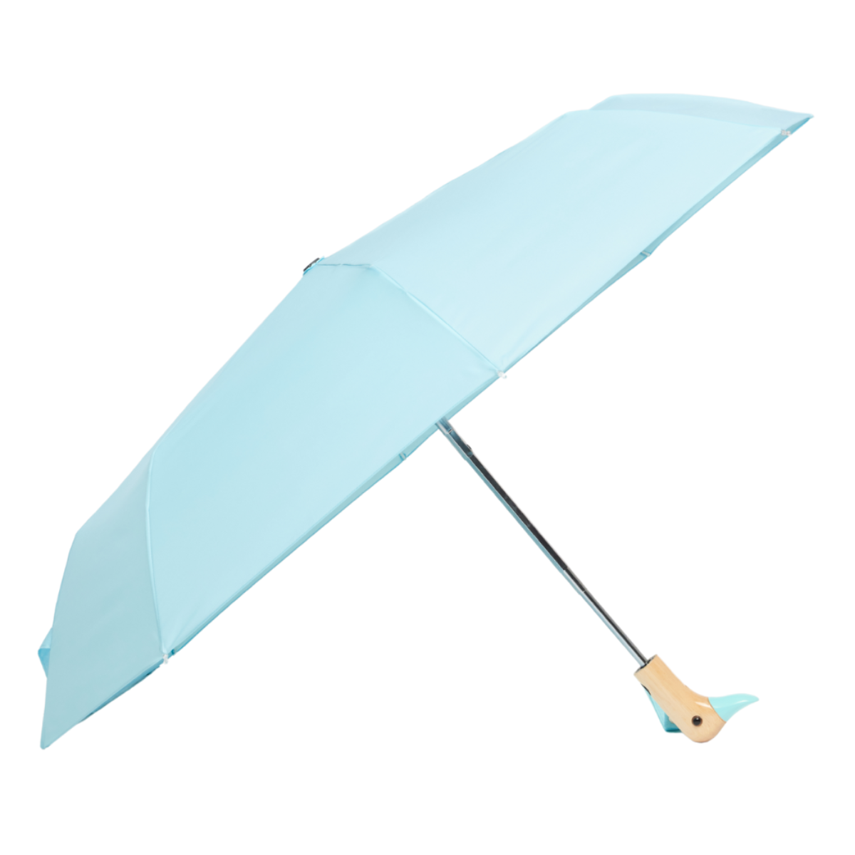 Original Duckhead Umbrella in Popsicle Blue on a white background at Addison West