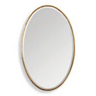 Herwick Oval Accent Mirror on a white background at Addison West