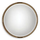Finlow Round Accent Mirror on a white background at Addison West